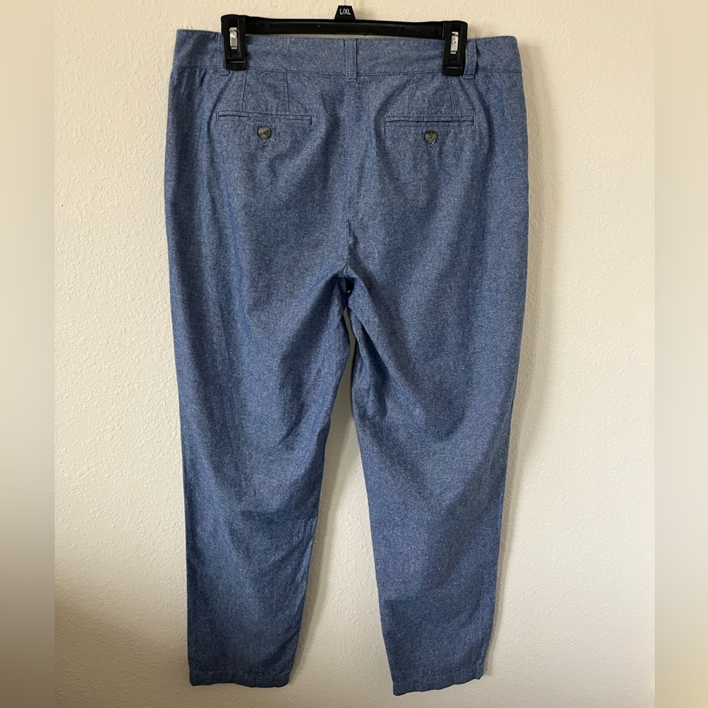 Talbots denim colored pants, Size 10 - Picture 2 of 5
